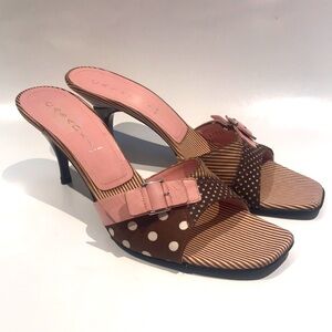 Casadei leather mules